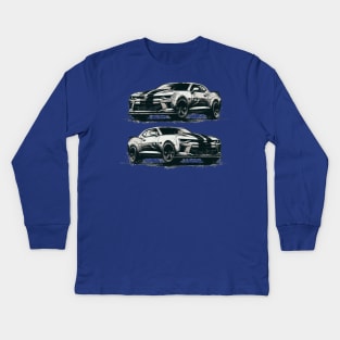 Chevy Camaro Kids Long Sleeve T-Shirt